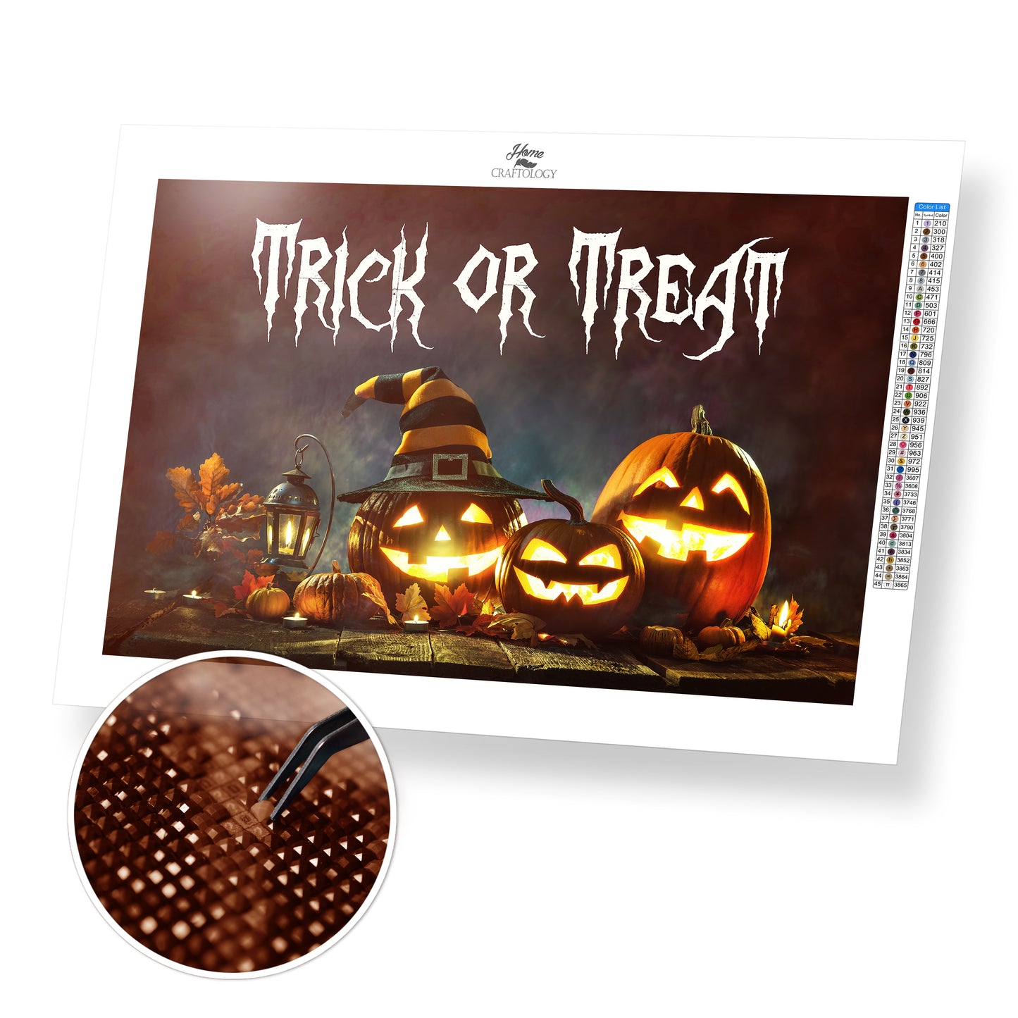 Trick or Treat - Premium Diamond Painting Kit