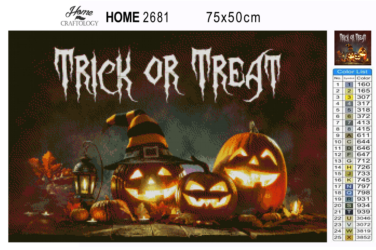 Trick or Treat - Premium Diamond Painting Kit