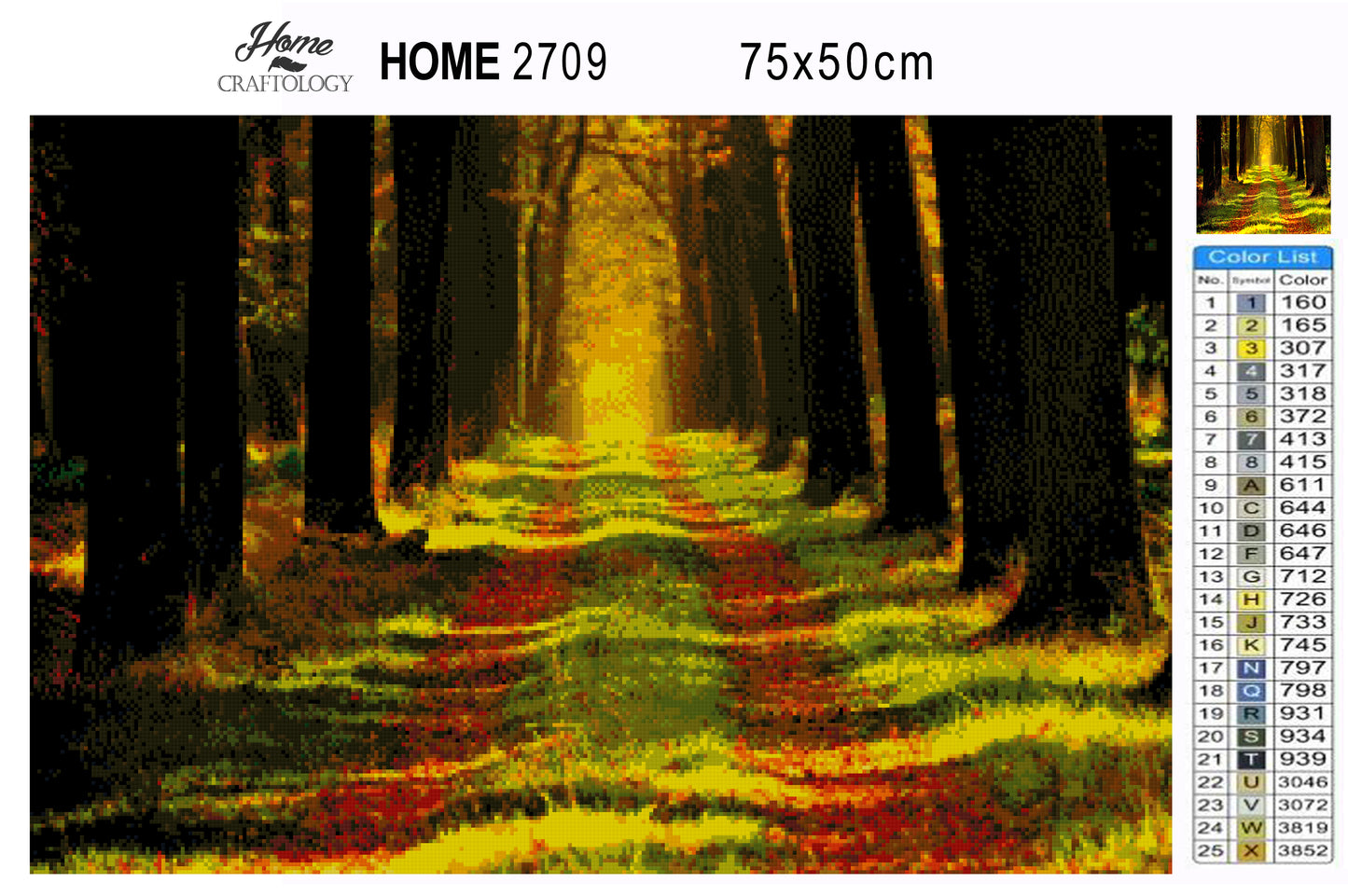 Forest Path - Premium Diamond Painting Kit