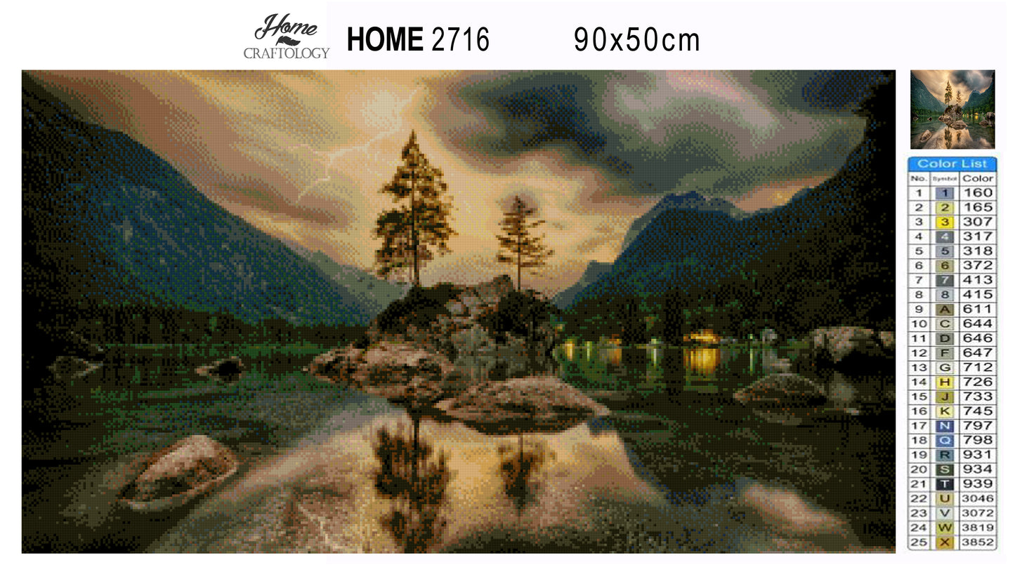 Thunderstorm - Premium Diamond Painting Kit