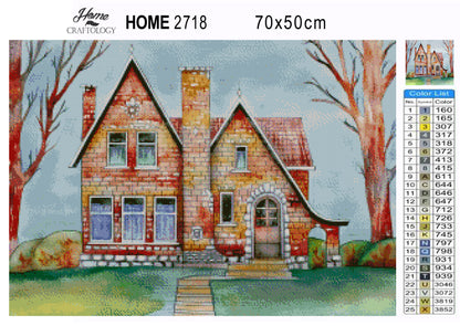 Brick House - Premium Diamond Painting Kit