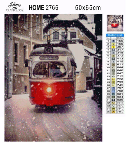 Tram - Premium Diamond Painting Kit