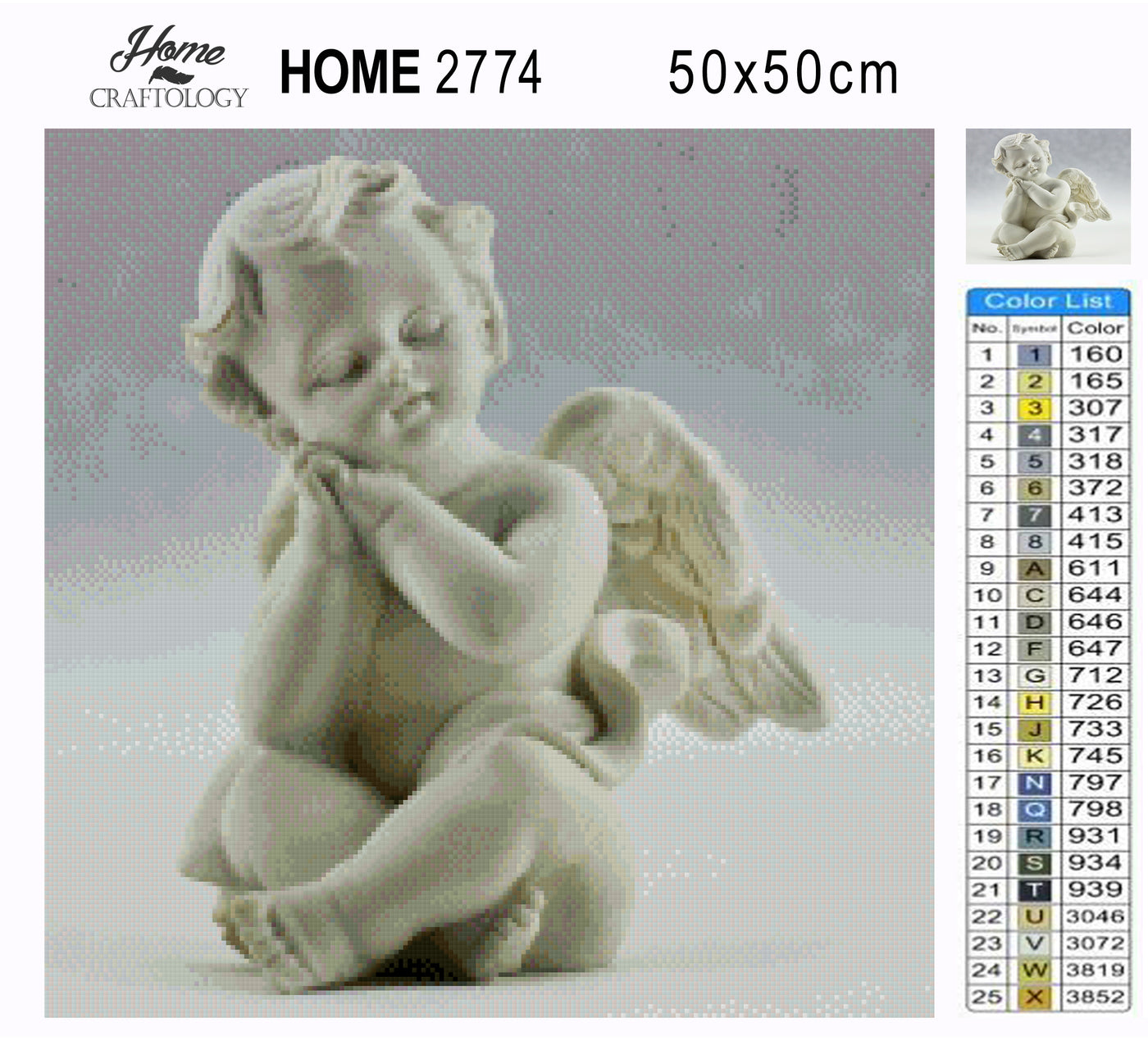 Baby Angel - Premium Diamond Painting Kit