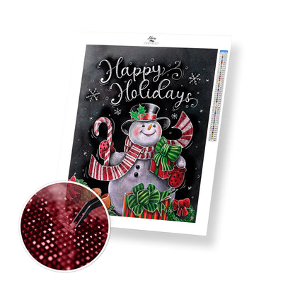 Happy Holidays - Premium Diamond Painting Kit