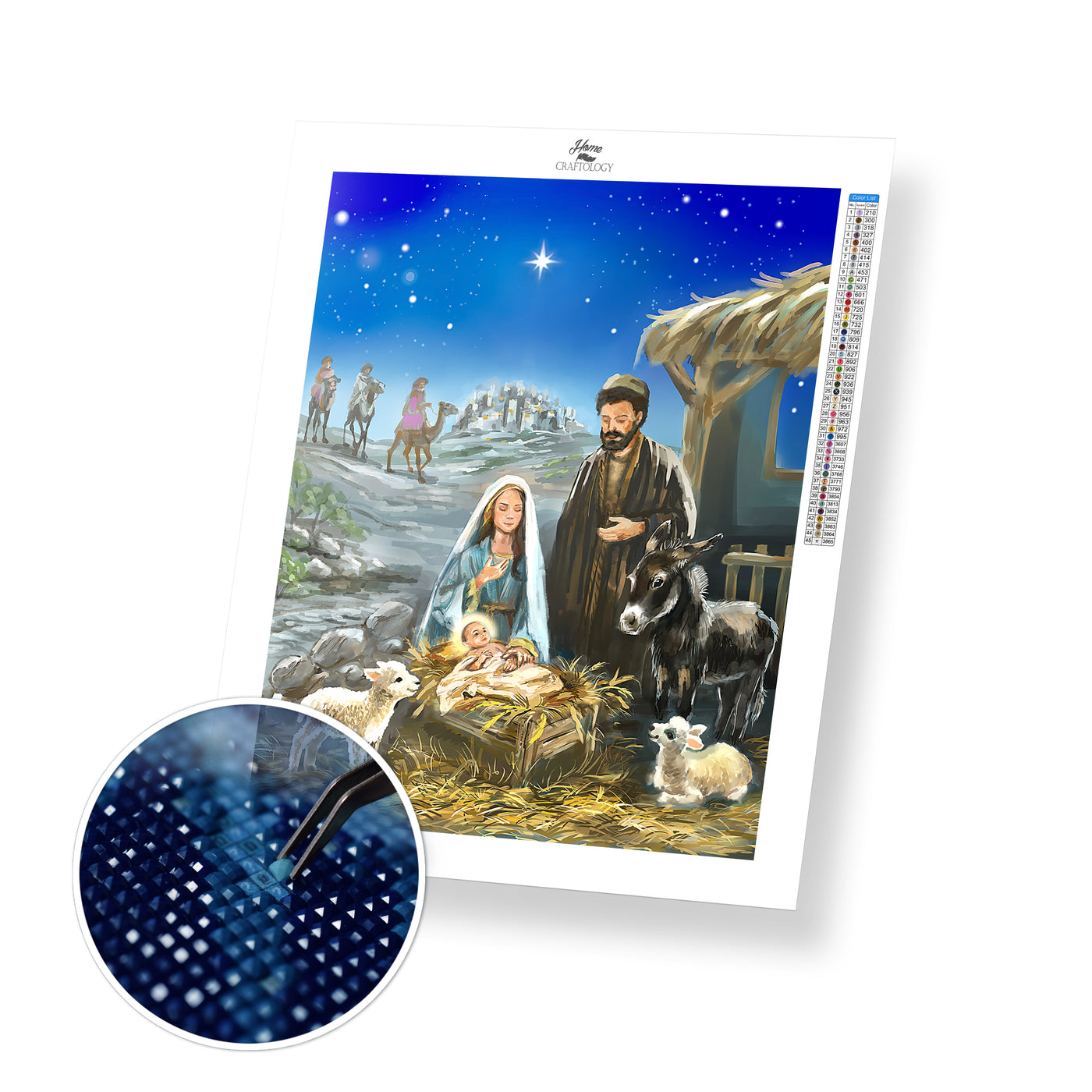 Nativity Scene - Premium Diamond Painting Kit