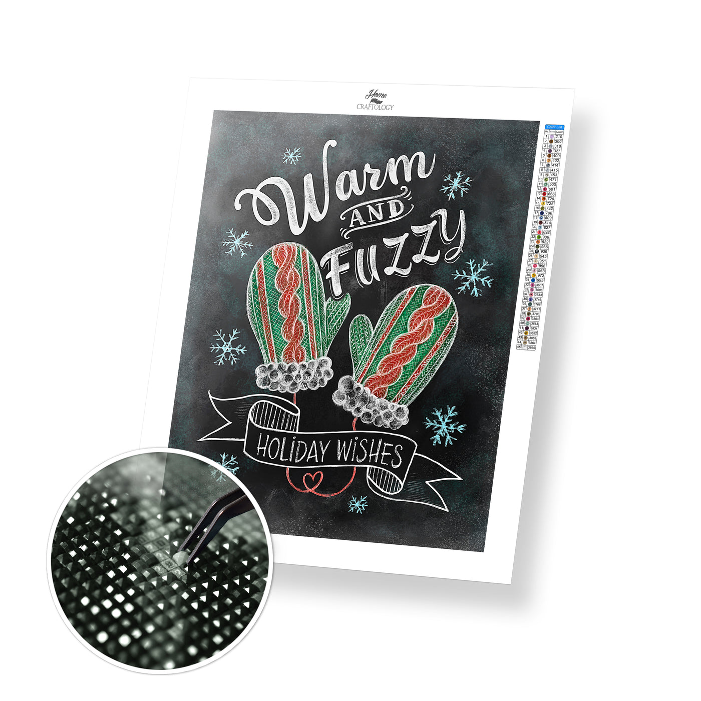 Warm and Fuzzy - Premium Diamond Painting Kit