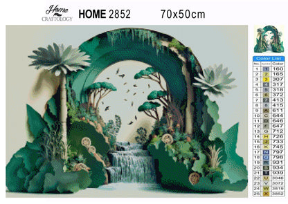 In the Jungle - Premium Diamond Painting Kit