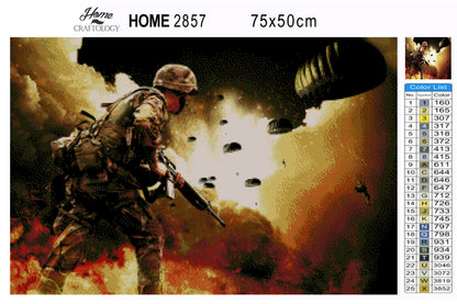 War Zone - Premium Diamond Painting Kit