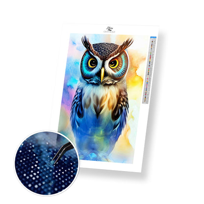 Beautiful Owl - Premium Diamond Painting Kit