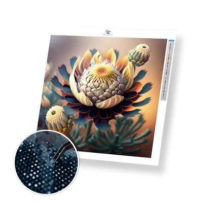 Detailed Flower - Premium Diamond Painting Kit