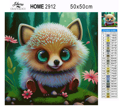 Hedgehog - Premium Diamond Painting Kit