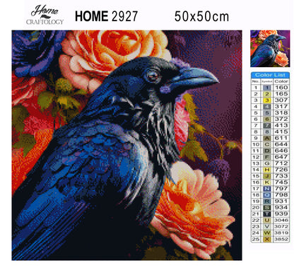 Raven - Premium Diamond Painting Kit