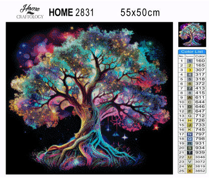 Glowing Tree - Premium Diamond Painting Kit