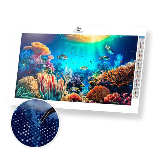 Marine Life - Premium Diamond Painting Kit