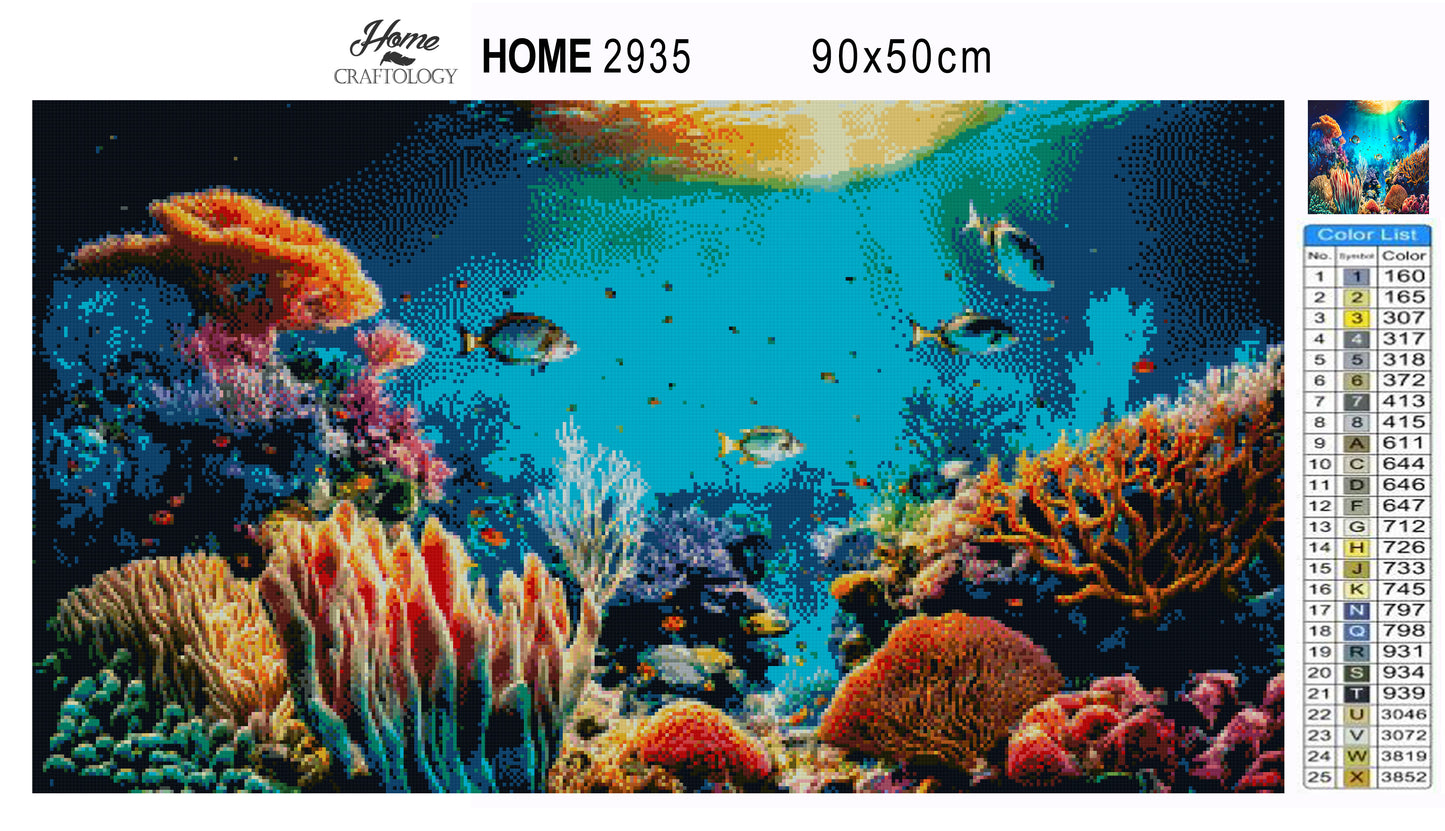 Marine Life - Premium Diamond Painting Kit