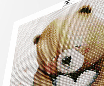 Bear with Heart - Premium Diamond Painting Kit
