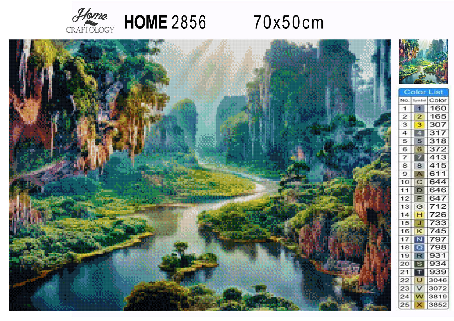 Rich Forest - Premium Diamond Painting Kit