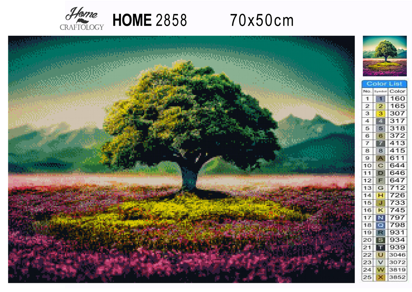 Single Tree - Premium Diamond Painting Kit