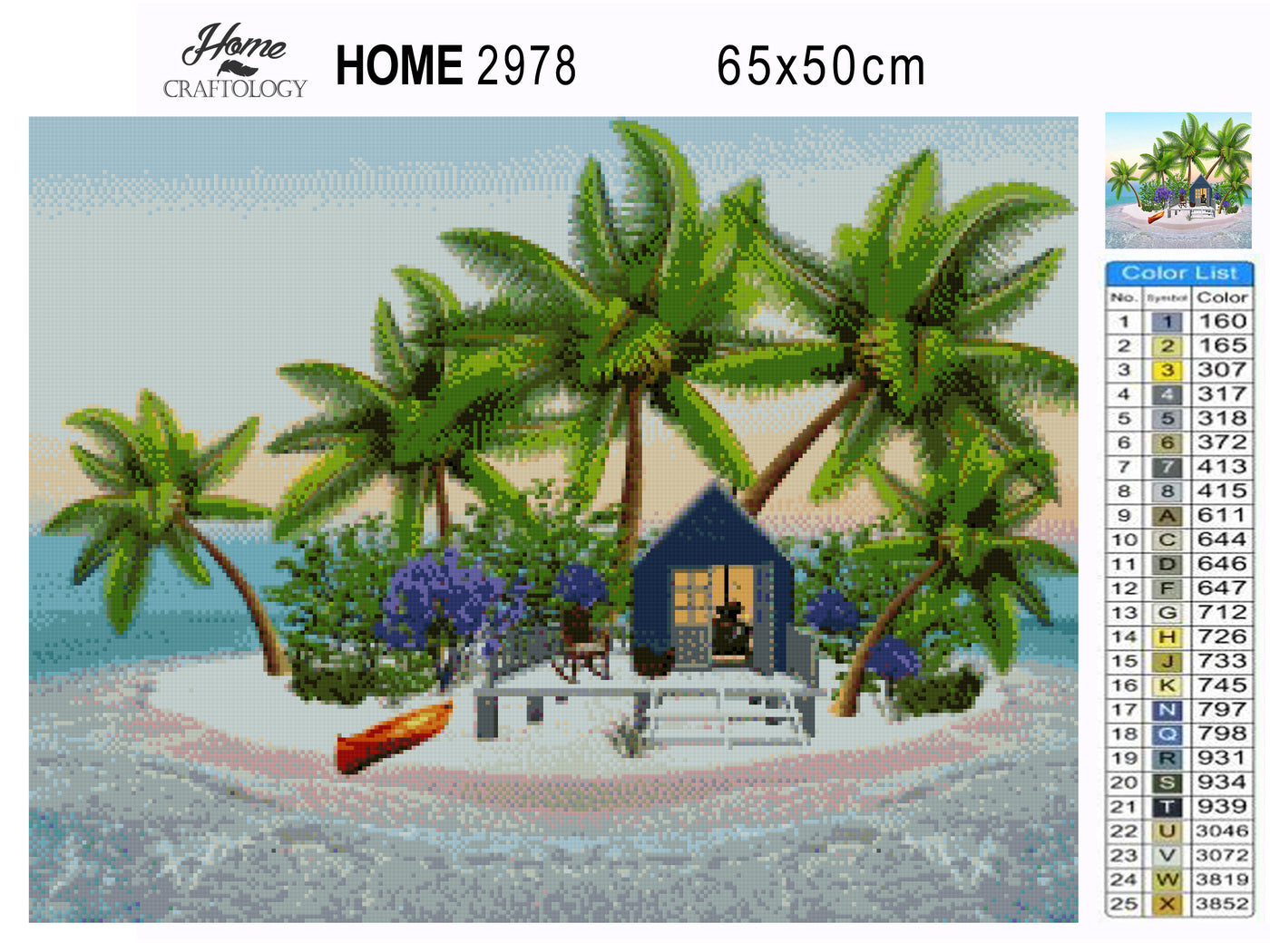 Beach House - Premium Diamond Painting Kit
