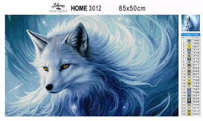 Magical Fox - Premium Diamond Painting Kit