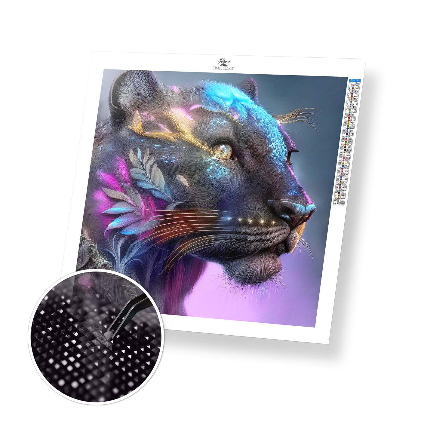 Black Panther - Premium Diamond Painting Kit
