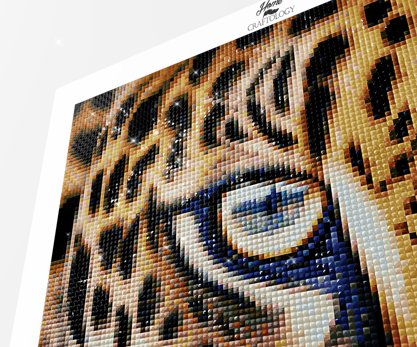 Leopard Eyes - Premium Diamond Painting Kit