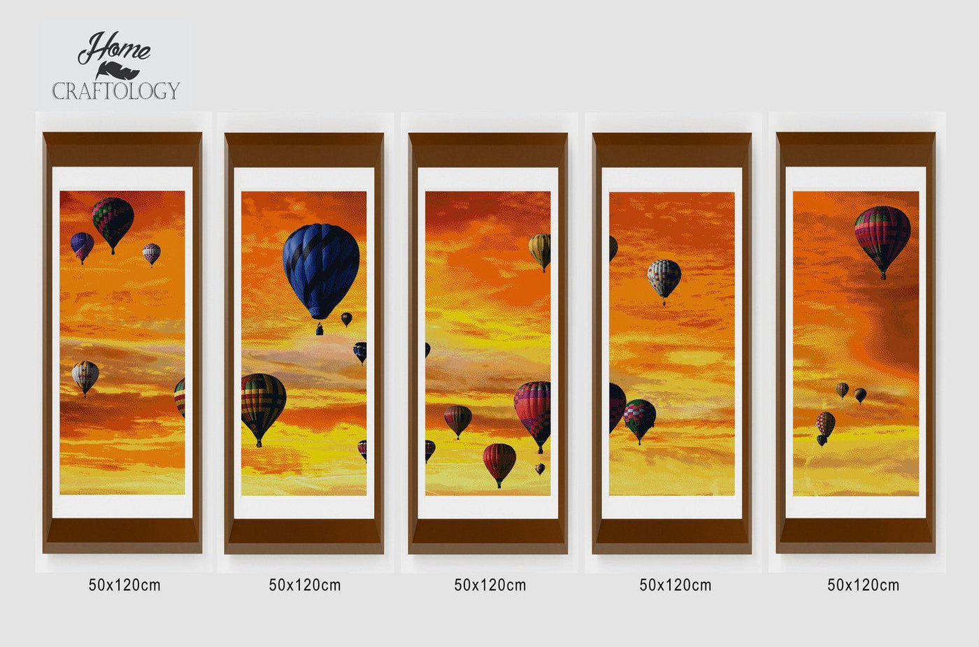 Hot Air Balloons Panel - Diamond Painting Panels