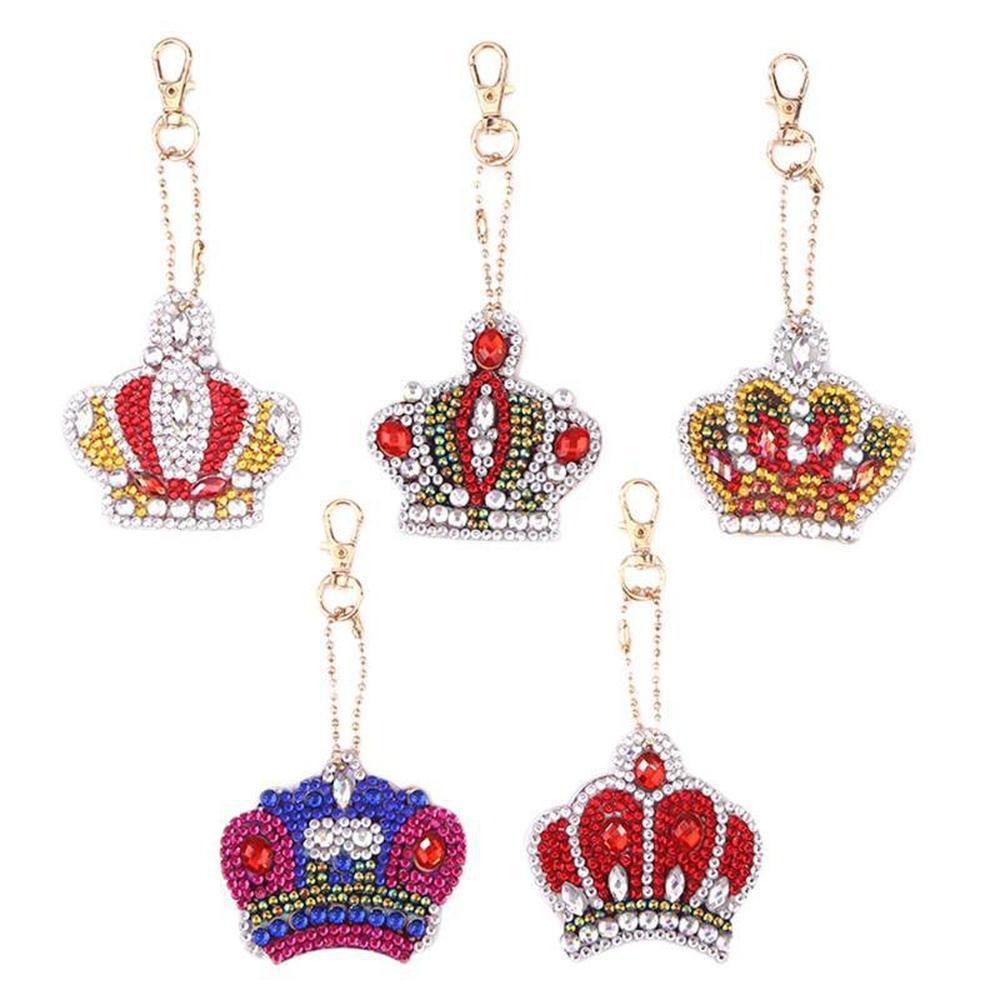 Crowns - Diamond Painting Keychain