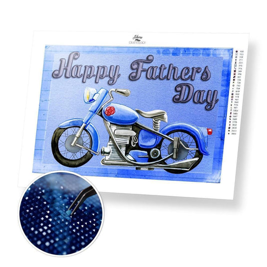 Happy Father's Day- Premium Diamond Painting Kit