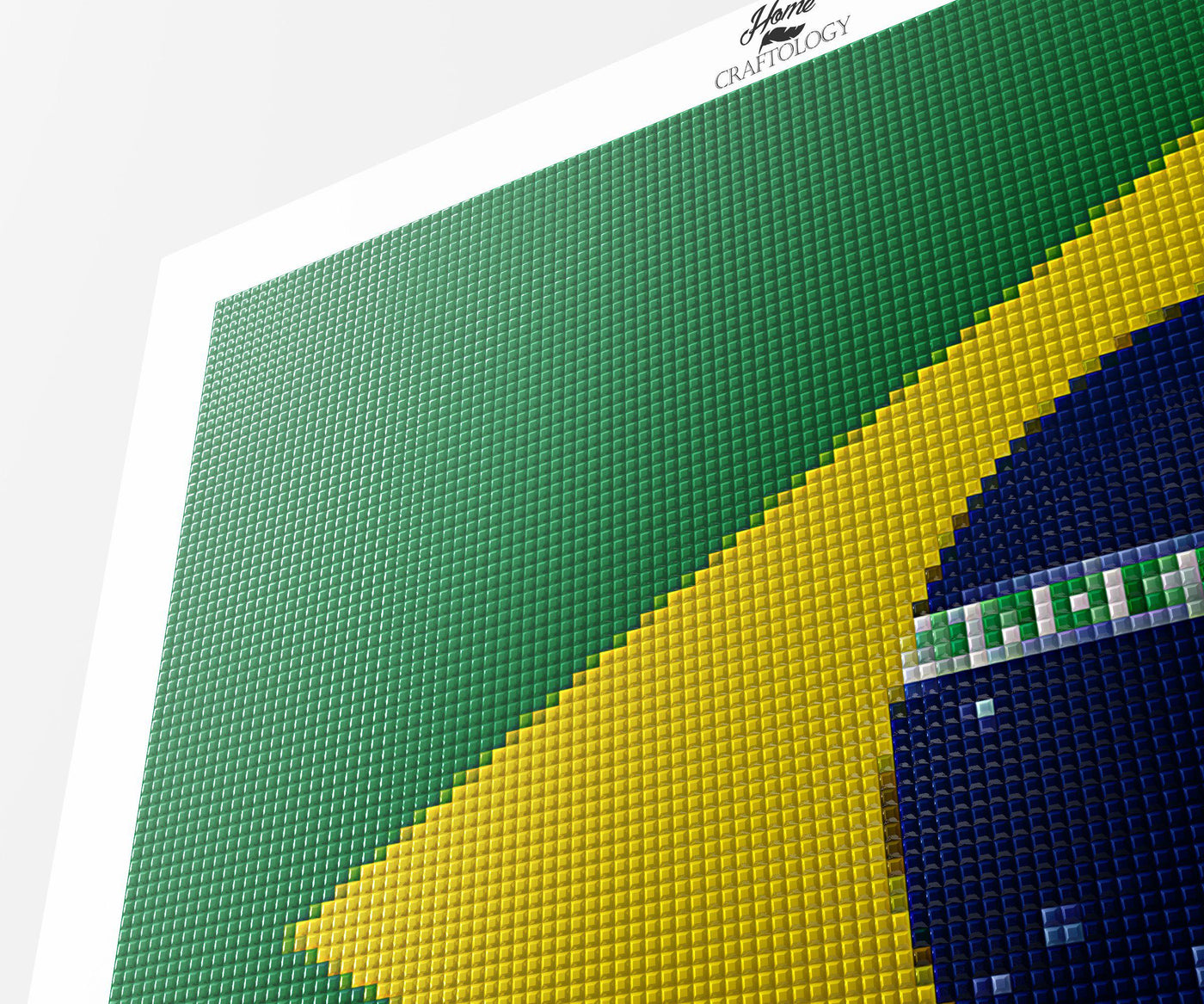 Brazil Flag - Premium Diamond Painting Kit