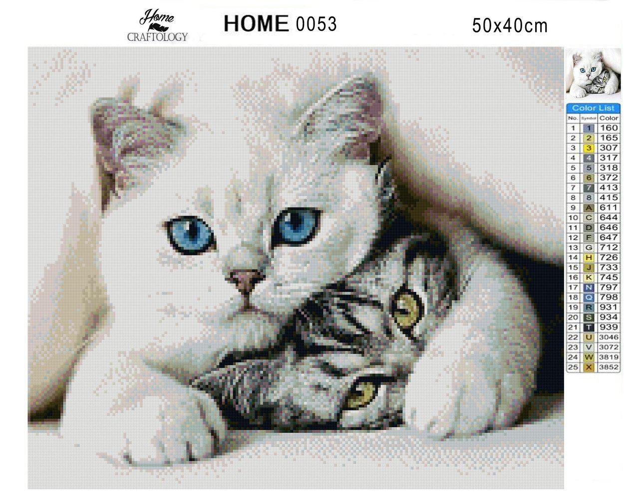 Cats - Premium Diamond Painting Kit