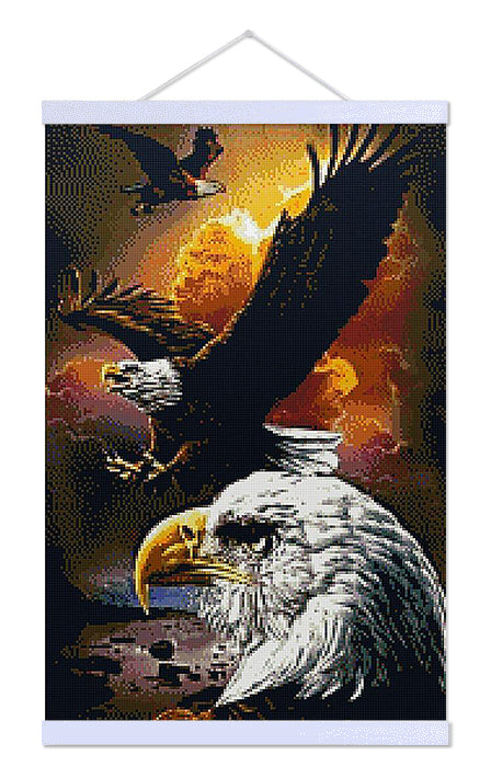 Eagles - Premium Diamond Painting Kit