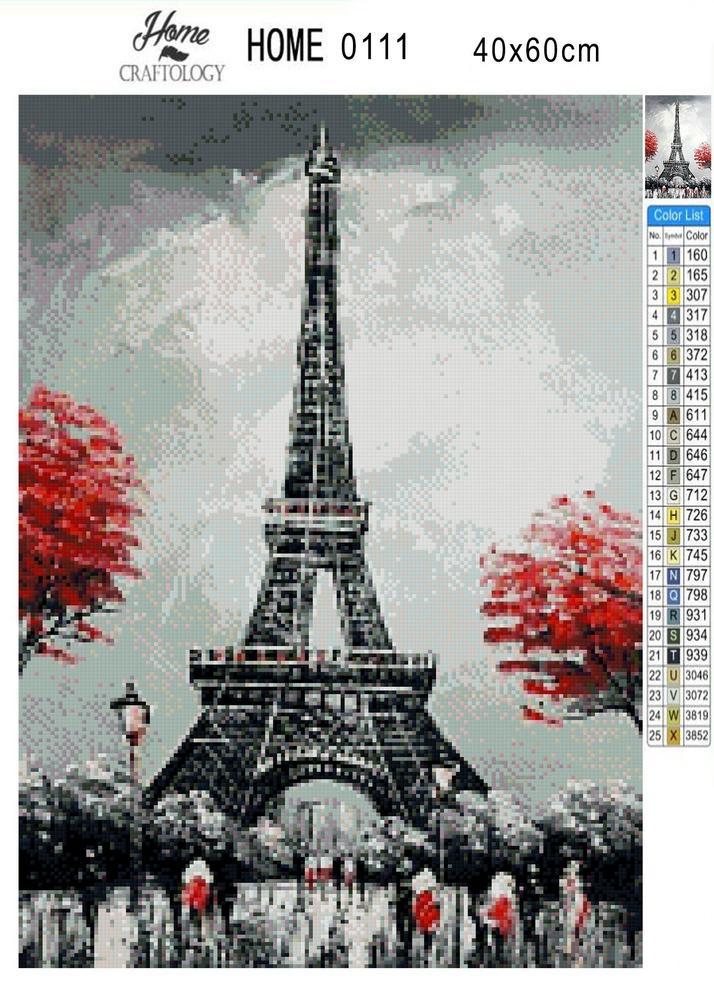 Eiffel Tower Painting - Premium Diamond Painting Kit
