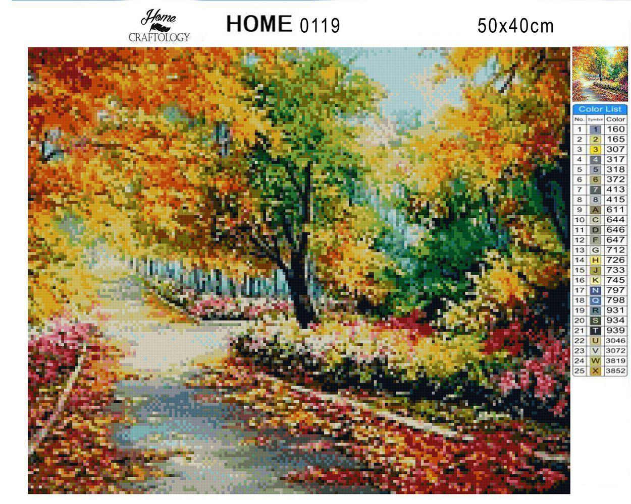 Fall Season - Premium Diamond Painting Kit