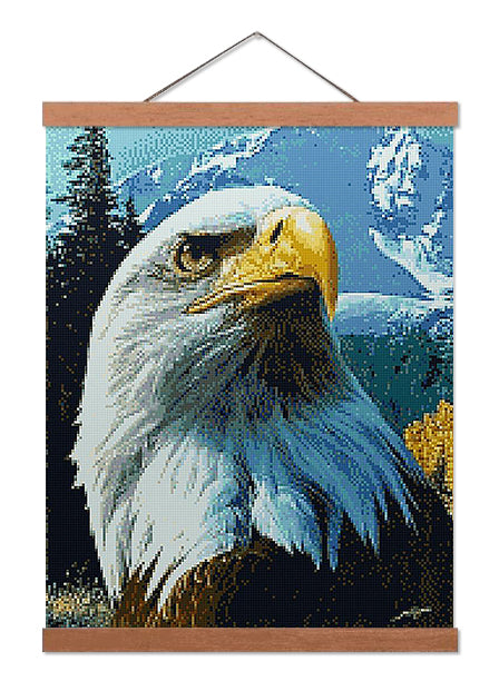 Fierce Eagle - Premium Diamond Painting Kit