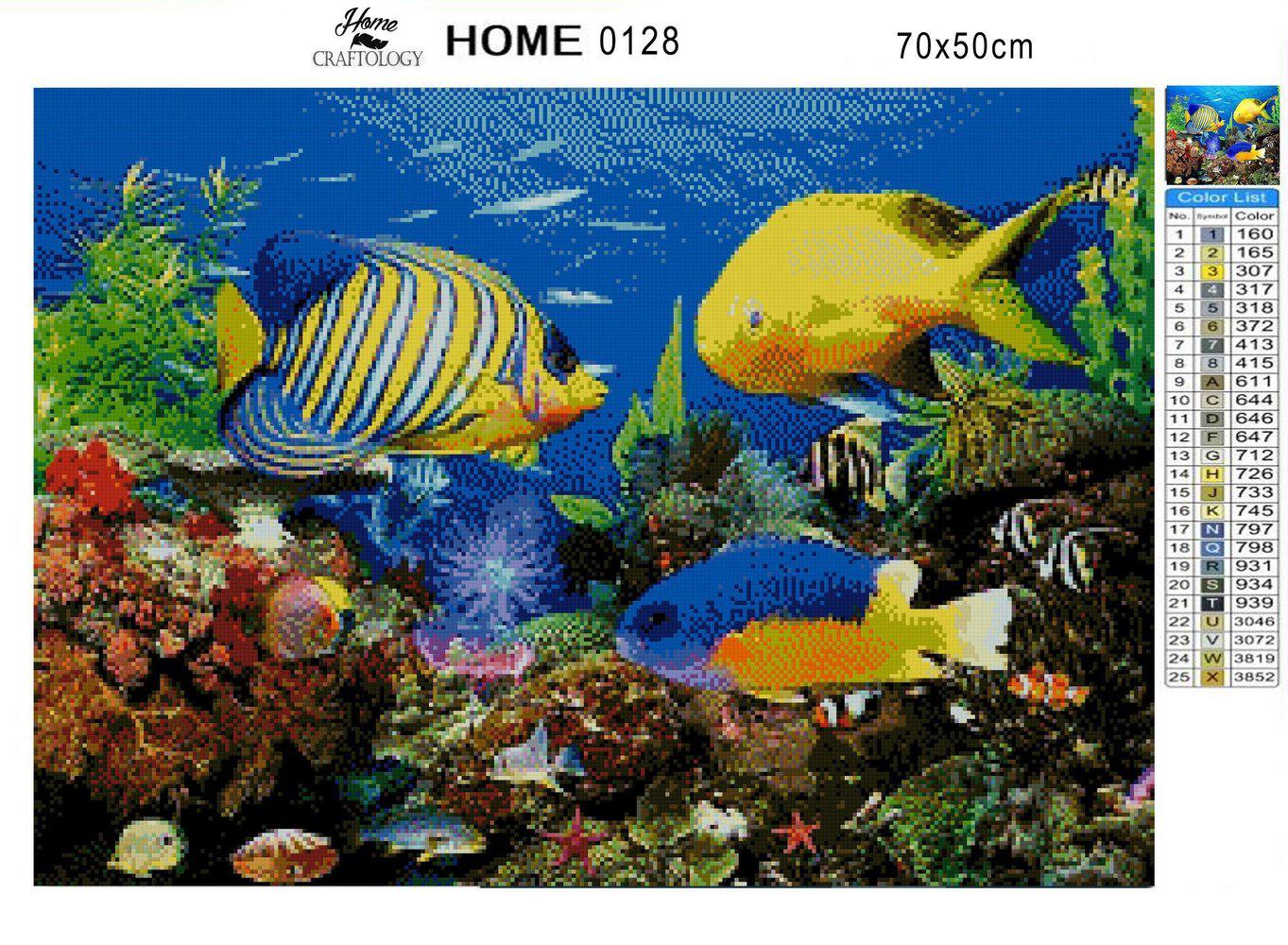 Fishes - Premium Diamond Painting Kit