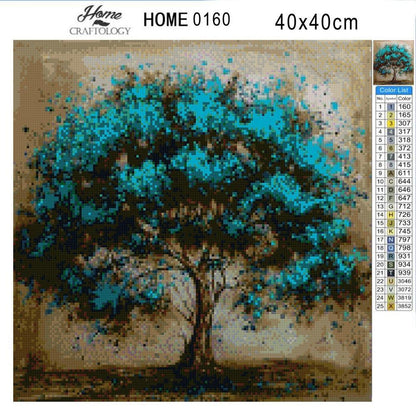 Green Tree - Premium Diamond Painting Kit