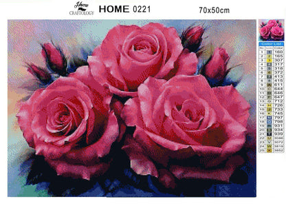 Majestic Rose - Premium Diamond Painting Kit