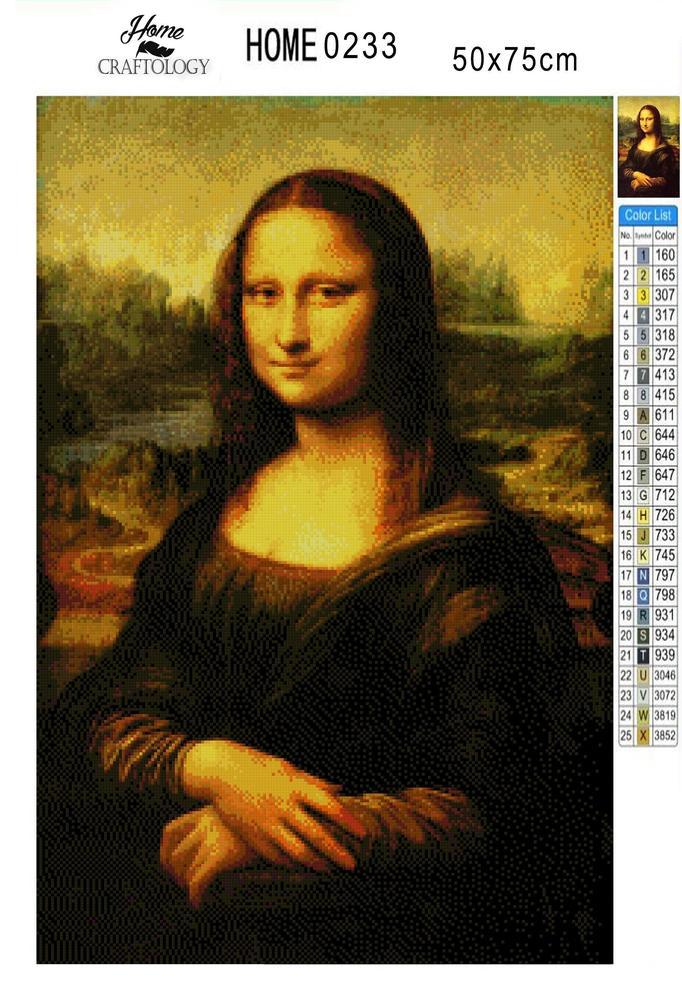 Mona Lisa - Premium Diamond Painting Kit