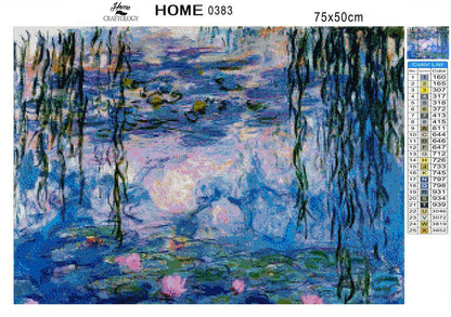 Water Lilies - Premium Diamond Painting Kit