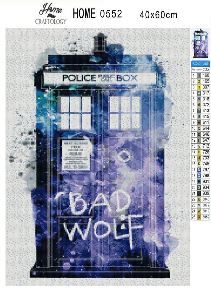 Police Box - Premium Diamond Painting Kit