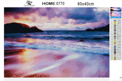 Ireland Beach - Premium Diamond Painting Kit