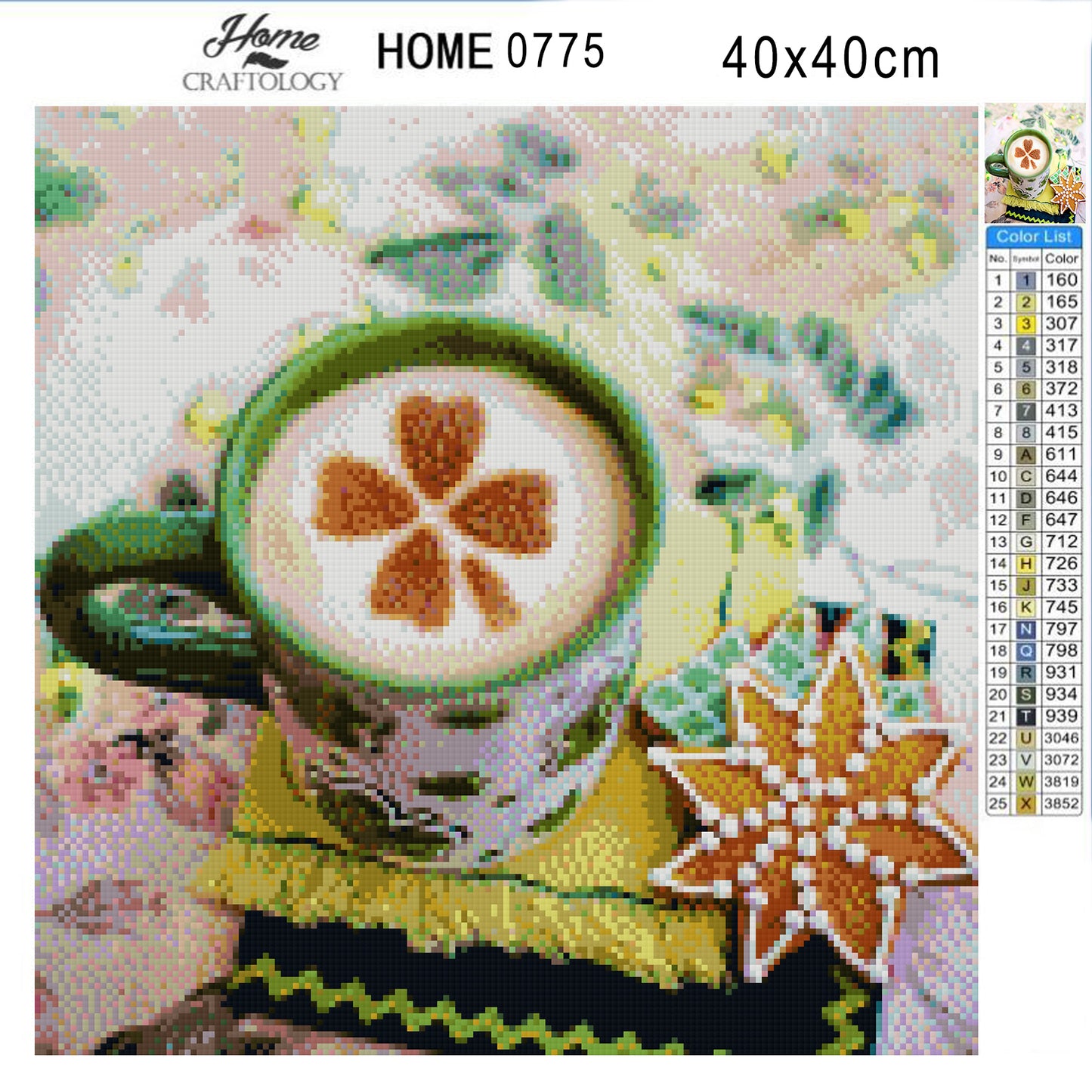 Irish Coffee - Premium Diamond Painting Kit