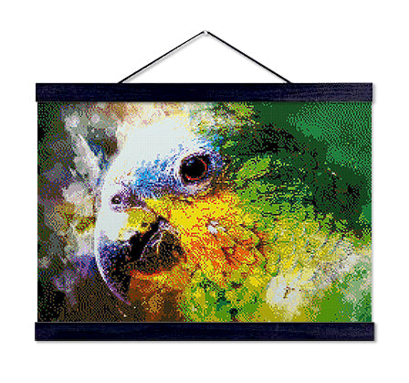 Parrot Brazil Colors - Premium Diamond Painting Kit