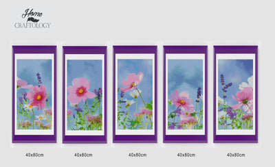 Wild Flowers Panel - Diamond Painting Panels