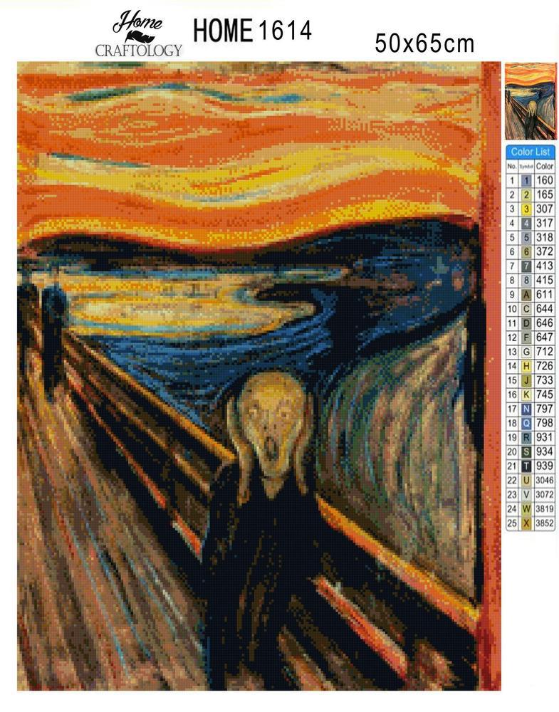 The Scream - Premium Diamond Painting Kit