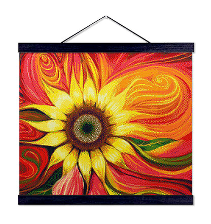 Colorful Sunflower - Exclusive Premium Diamond Painting Kit