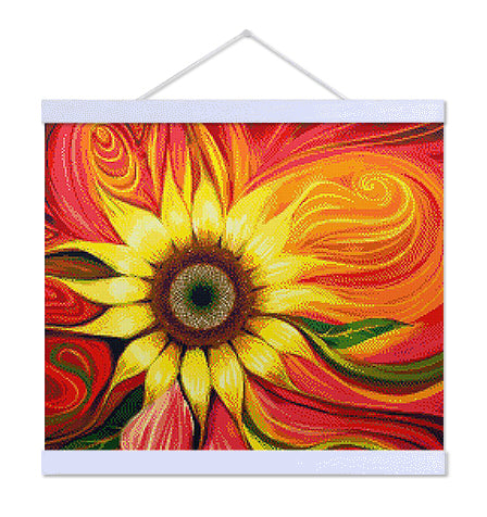 Colorful Sunflower - Exclusive Premium Diamond Painting Kit