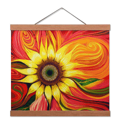 Colorful Sunflower - Exclusive Premium Diamond Painting Kit