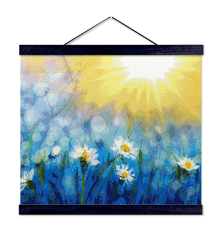 Daisies in the Sun - Exclusive Premium Diamond Painting Kit